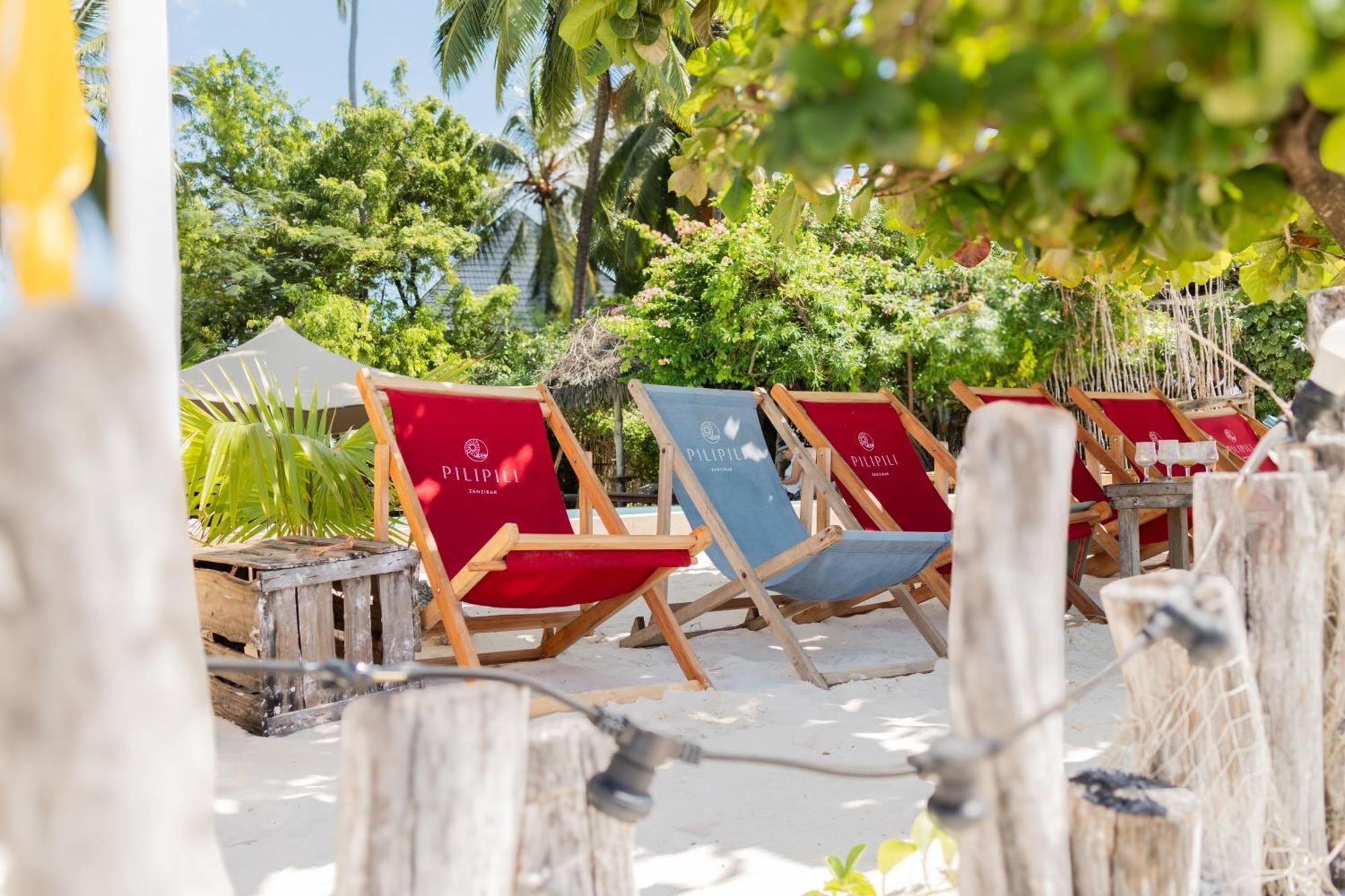 Pili Pili Beach Bungalows Джамбиани Екстериор снимка